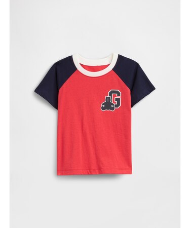 babyGap カラーブロック ブランナンベア グラフィックTシャツ