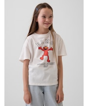 GapKids | セサミストリート オーバーサイズ グラフィックTシャツ
