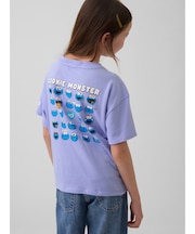 GapKids | セサミストリート オーバーサイズ グラフィックTシャツ