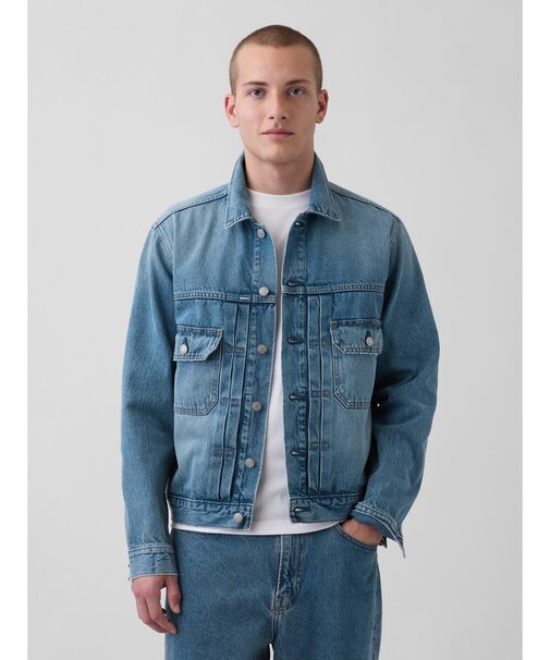 リラックスフィット アイコンデニムジャケット