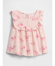 babyGap リネンブレンド ラッフルフリル トップス