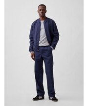 リラックスフィット カーキパンツ