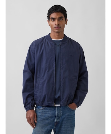 リラックスフィット ボンバージャケット