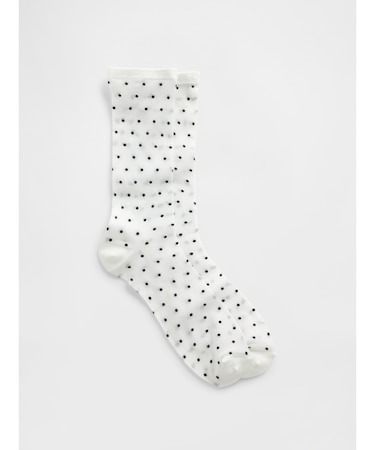 シアー クルーソックス