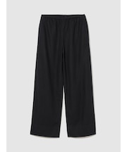 リネンブレンド リラックスフィット ワイドパンツ