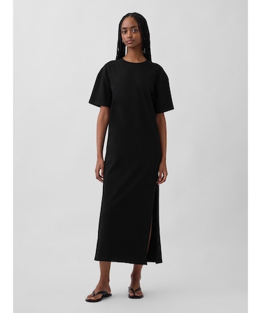 ヘビーウェイト オーバーサイズ マキシTシャツワンピース