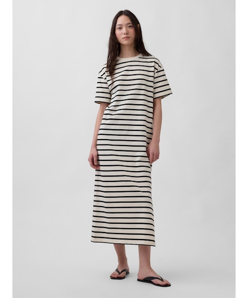 ヘビーウェイト オーバーサイズ マキシTシャツワンピース