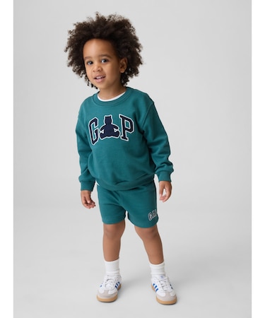 ヴィンテージソフト フレンチテリー くまさん GAPロゴ スウェットセットアップ (幼児・ベビー)