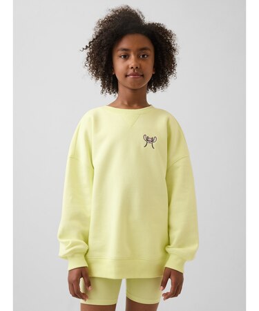 Gap × ディズニー ヴィンテージソフト オーバーサイズ スウェットシャツ (キッズ)