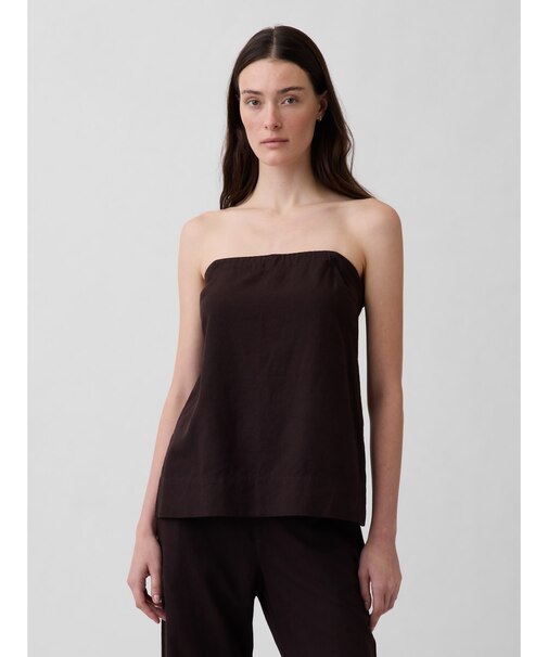 リネンブレンド キャミソール