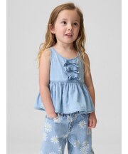 リボン デニムタンクトップ (幼児・ベビー)