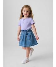 ハートポケット デニムスカート (幼児・ベビー)