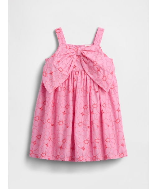 フローラル アイレット リボンワンピース (幼児・ベビー)