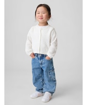 ポインテール ニットカーディガン (幼児・ベビー)