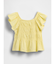 スモッキングギャザー フラッターフリルスリーブ トップス (幼児・ベビー)