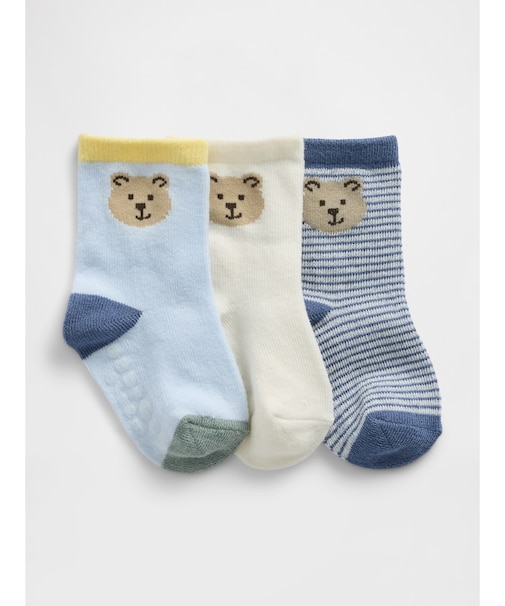 ブラナンベア クルーソックス 3足セット (ベビー)