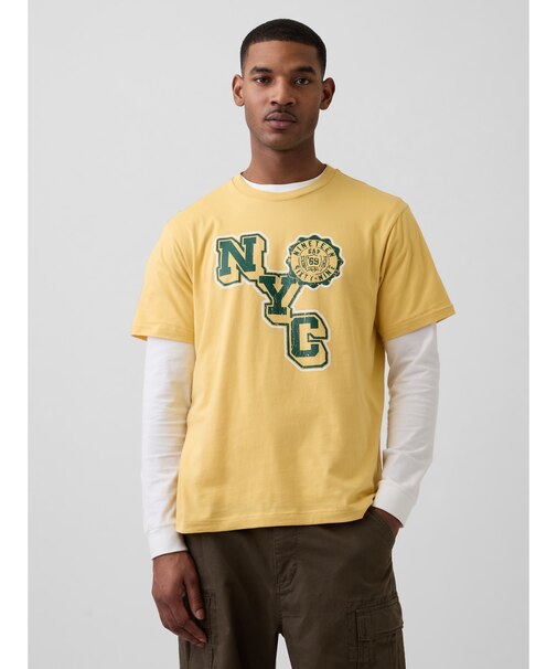 エブリディ ソフト リラックスフィット グラフィックTシャツ