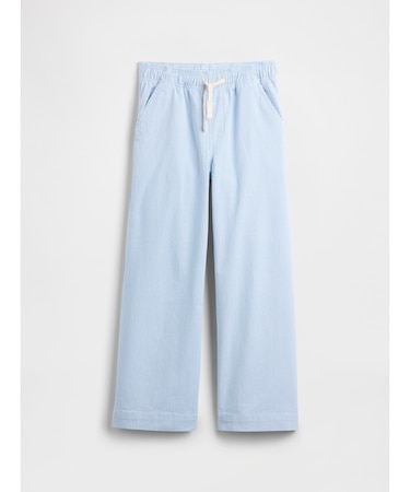 ストライプ プルオン ワイドパンツ (キッズ)