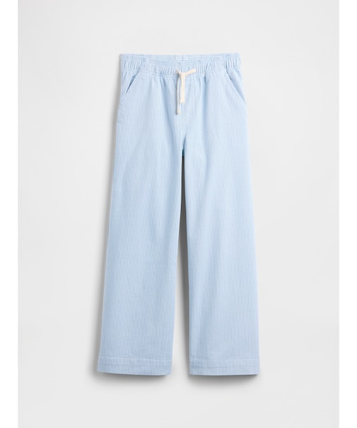 ストライプ プルオン ワイドパンツ (キッズ)