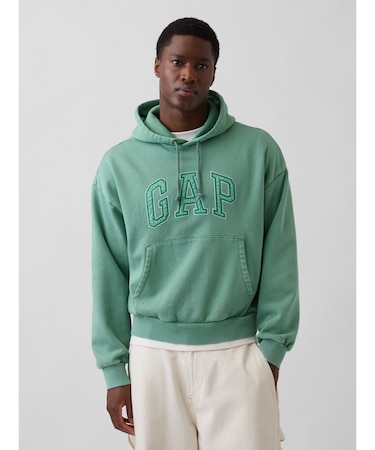 ヴィンテージソフト オーバーサイズ GAPロゴパーカー