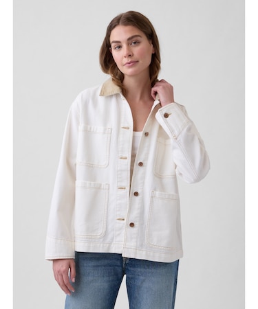 リラックスフィット デニム チョアジャケット