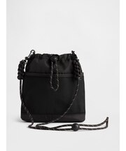 メッシュ ポケット ショルダーバッグ 小