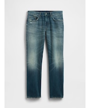 リラックスフィット ストレートデニム