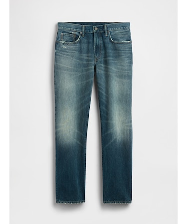 リラックスフィット ストレートデニム