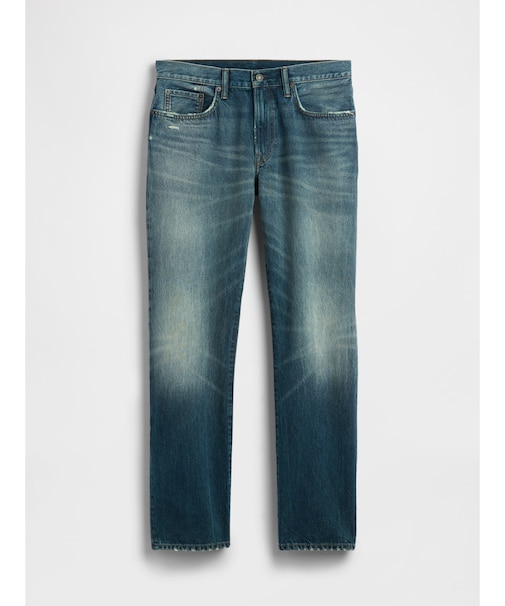 リラックスフィット ストレートデニム