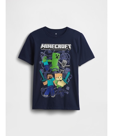 GapKids マインクラフト グラフィックTシャツ