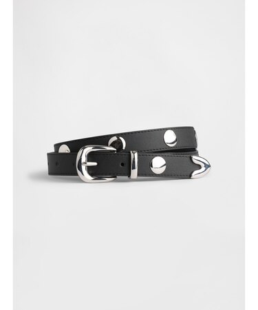 スタッズ ヴィーガンレザーベルト