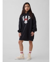 GapKids × ディズニー ミニーマウス オーバーサイズ パーカーワンピース