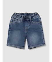 babyGap プルオン ルーズフィット デニム スウェットショートパンツ