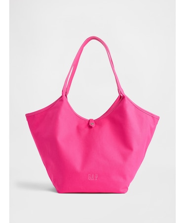 キャンバス スラウチー トートバッグ