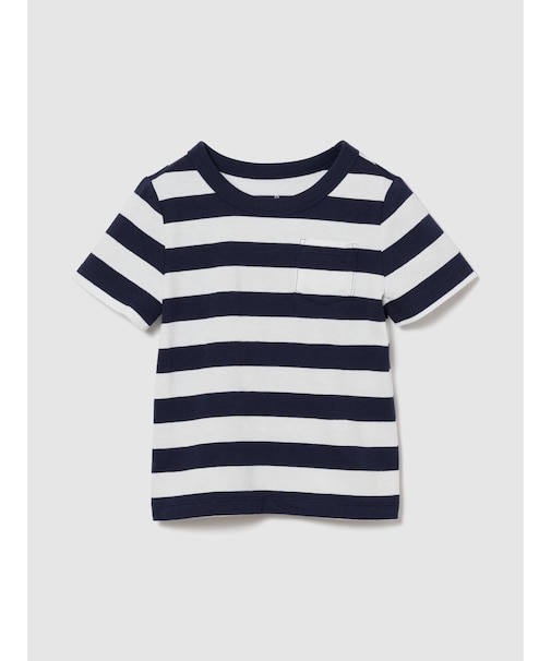 ブラナン フェイバリット ストライプ ポケットシャツ (幼児・ベビー)