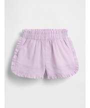 コットンリネン ラッフルフリル ドルフィンショートパンツ (幼児・ベビー)