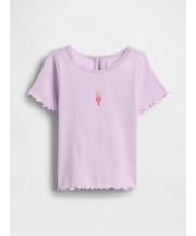 刺しゅう アイスクリーム リブTシャツ (幼児・ベビー)