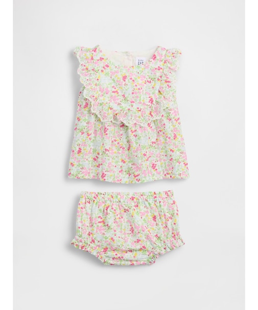 アイレット ラッフルフリル コーデセット (ベビー)