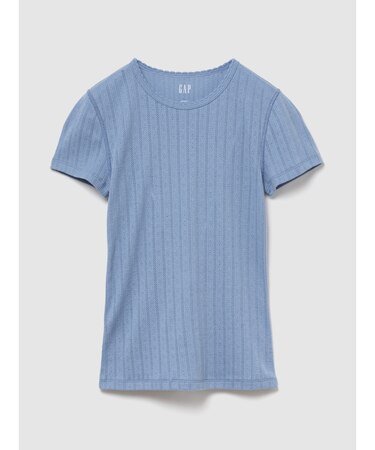 ポインテール クルーネックTシャツ