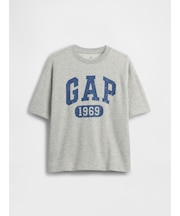 フレンチテリーリラックス GAPロゴTシャツ (キッズ)