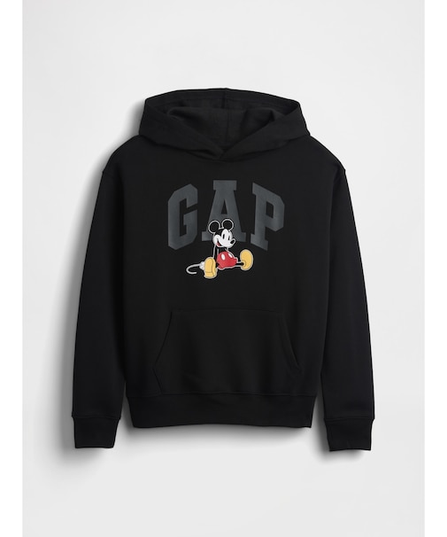 GapKids x ディズニー リラックスフィット GAPロゴパーカー