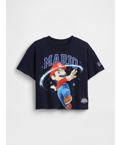 スーパーマリオブラザーズ オーバーサイズ グラフィックTシャツ (幼児)