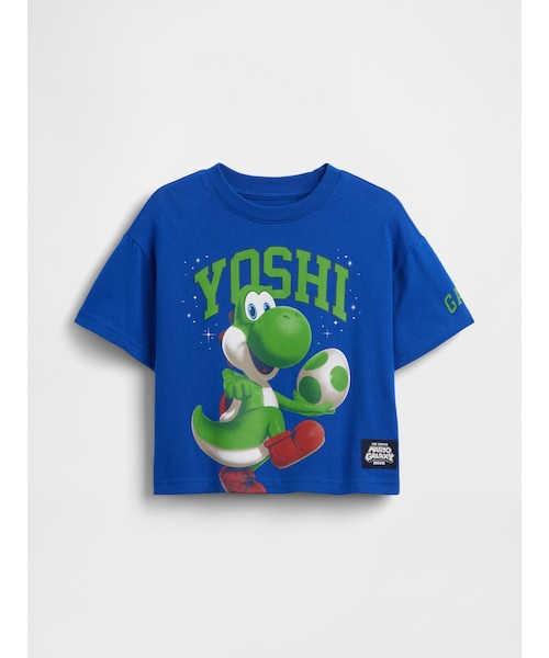 スーパーマリオブラザーズ オーバーサイズ グラフィックTシャツ (幼児