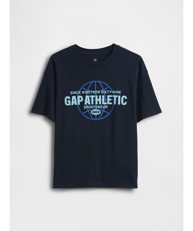 リラックスフィット GAPロゴTシャツ (キッズ)