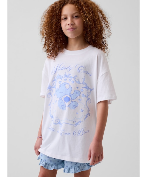 ケアベア グラフィック チュニックTシャツ (キッズ)