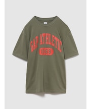 リラックスフィット フレンチテリー グラフィックTシャツ