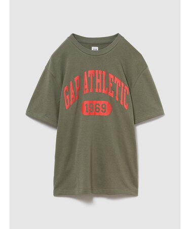 リラックスフィット フレンチテリー グラフィックTシャツ