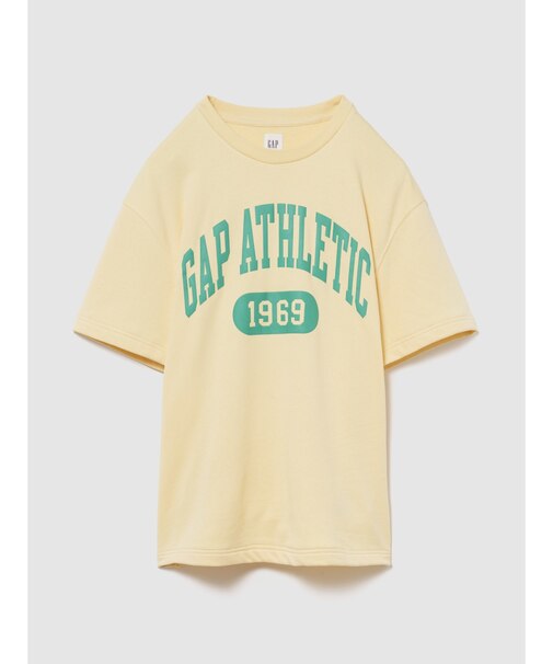リラックスフィット フレンチテリー グラフィックTシャツ