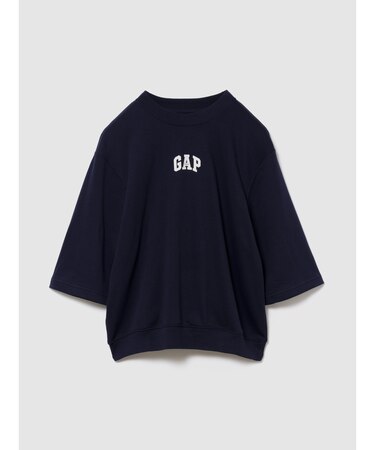 オーバーサイズ GAPロゴ フレンチテリーTシャツ