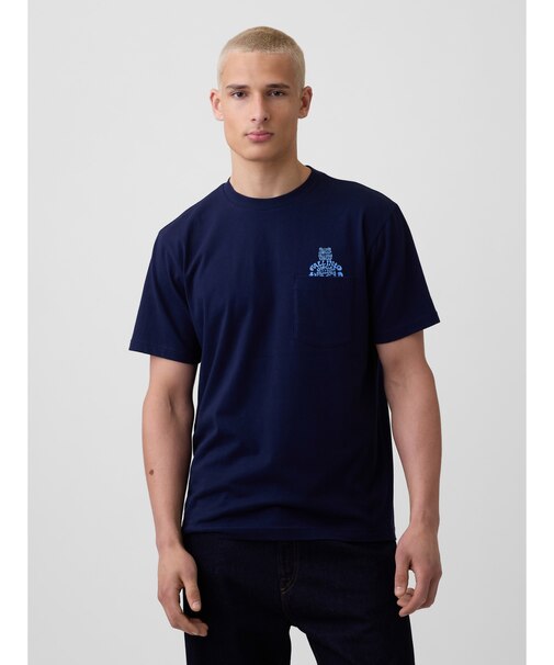 エブリディ ソフト リラックスフィット ブラナンベア ポケットTシャツ